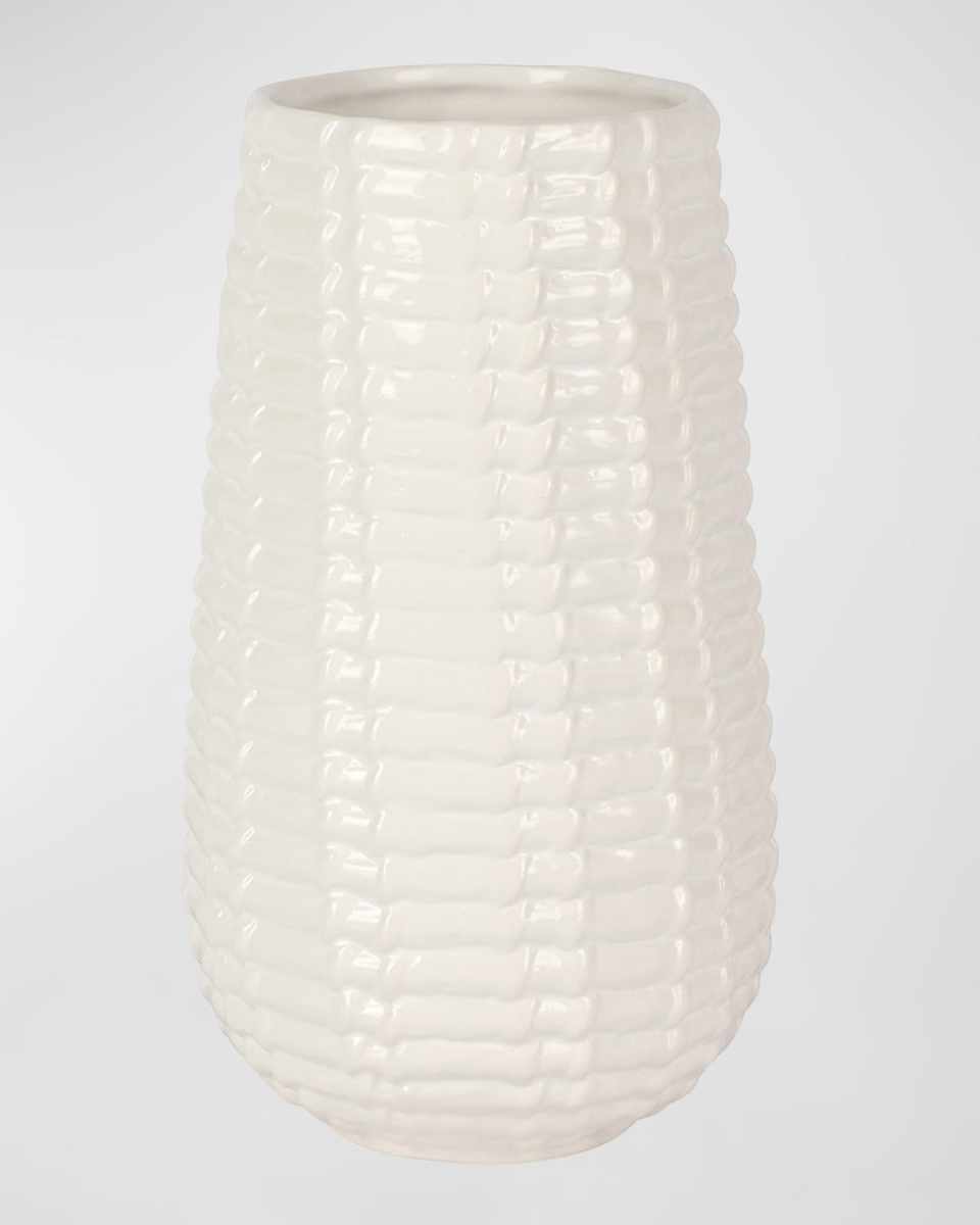 Tessere Basketweave Tall Vase