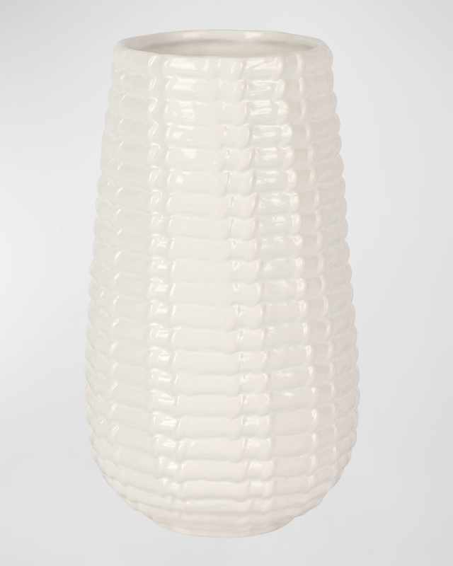 Tessere Basketweave Tall Vase