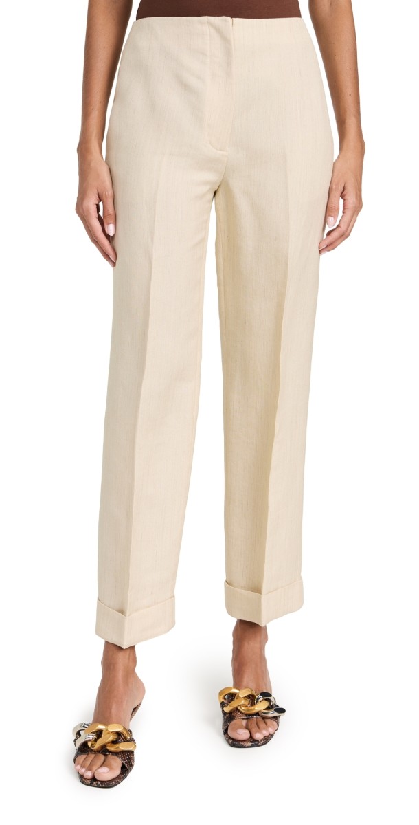 Interior The Owens Suit Trousers Wheat