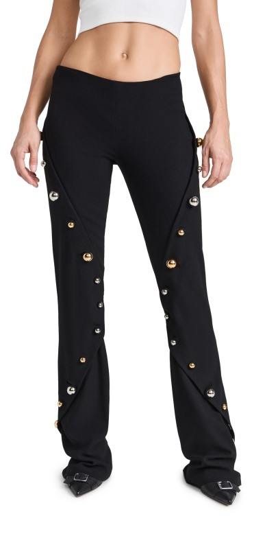 A. W.A. K.E. MODE Octopus Pants Black