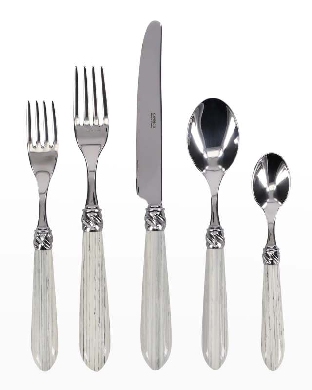 Diana 5-Piece Place Setting, Granite
