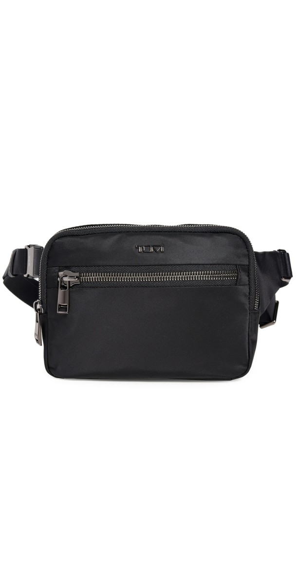 TUMI Sedona Crossbody Bag Black/Gunmetal