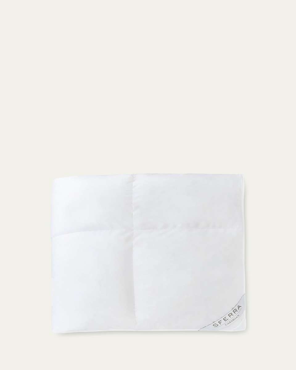 800-Fill European Down Medium Weight Duvet, QUEEN