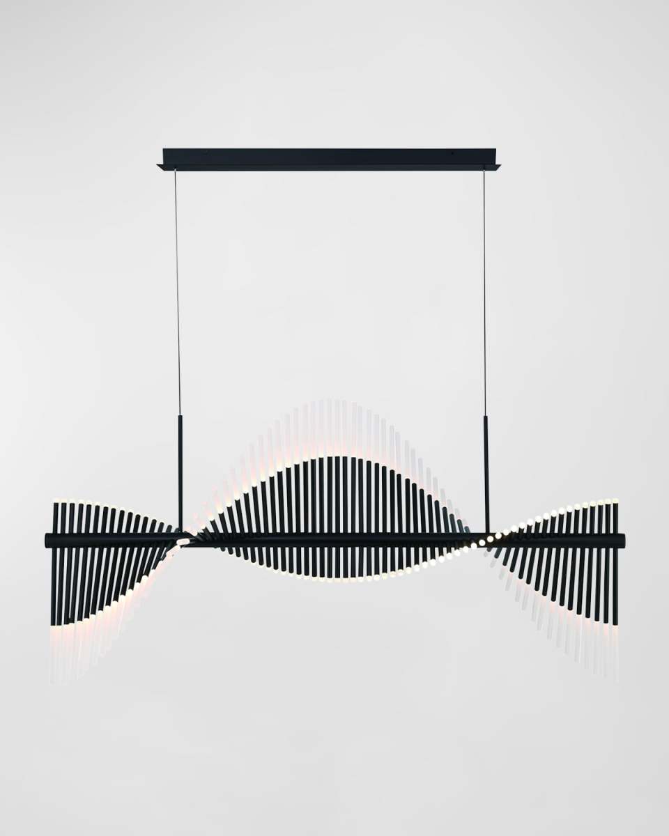 Voltik 59" 144-Light Integrated LED Chandelier