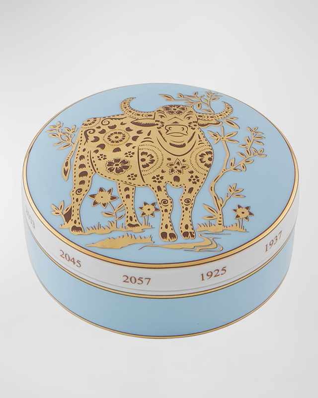 Large Round Box, Ox