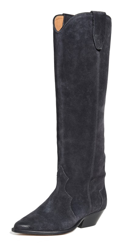 Isabel Marant Denvee Boots Faded Black