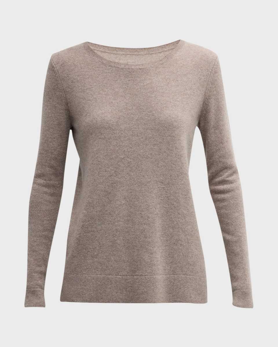 Cashmere Basic Crewneck Top