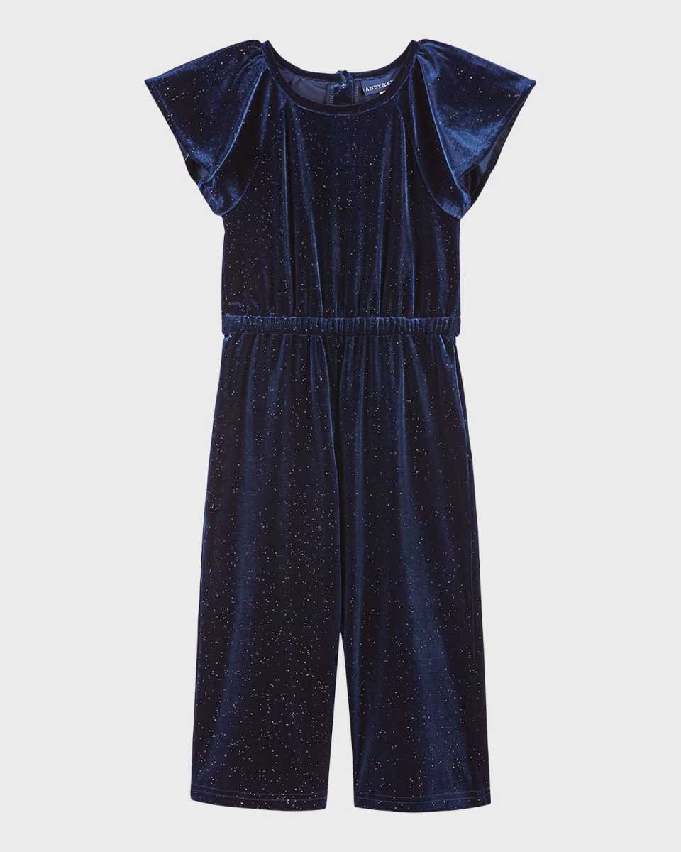 Girl's Glitter Jumpsuit, Size 2T-