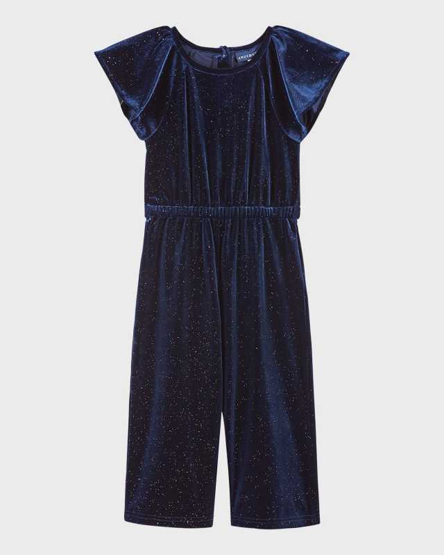 Girl's Glitter Jumpsuit, Size 2T-
