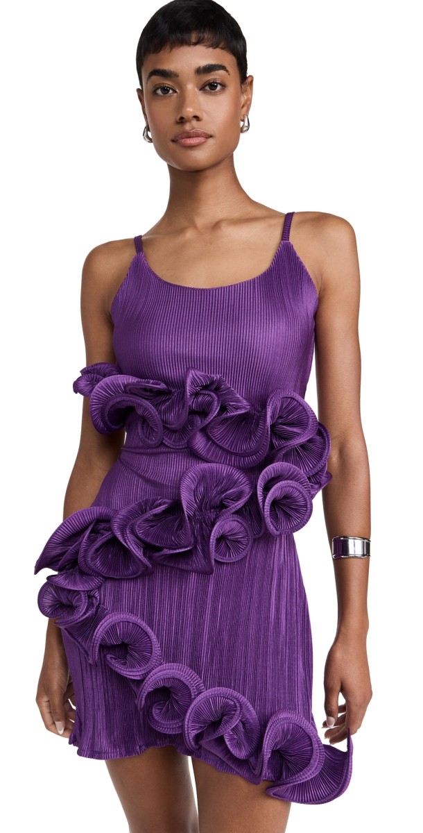 Rendoll Abba Mini Dress Purple