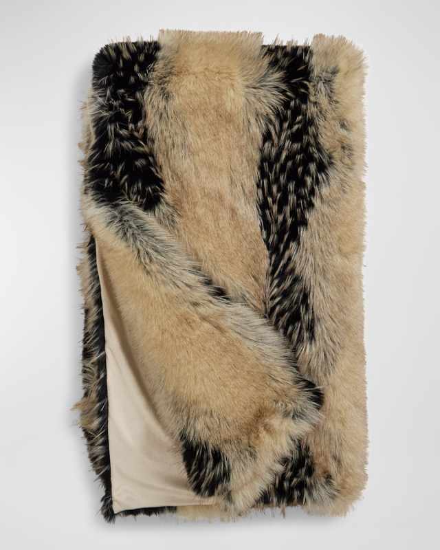 Limited Edition Faux-Fur Throw