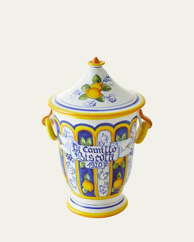 Il Barattolo Margent Biscotti Jar, 13 oz.