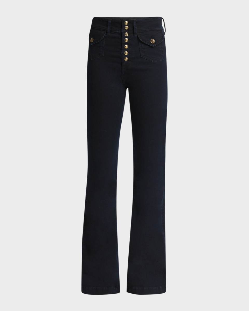 Mid-Rise Bootcut Jeans
