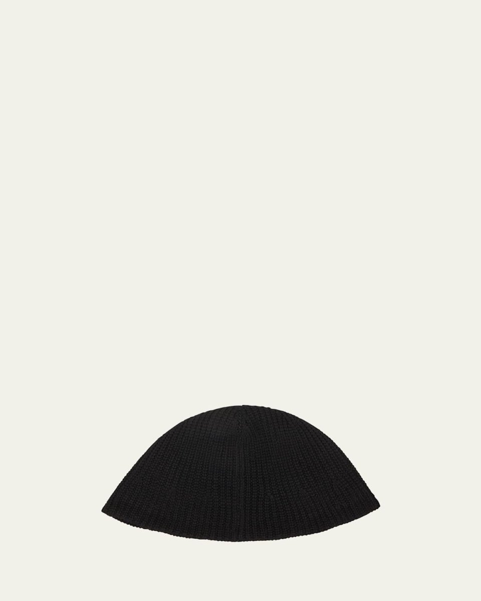 Cashmere and Wool Knit Beanie