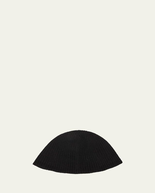 Cashmere and Wool Knit Beanie