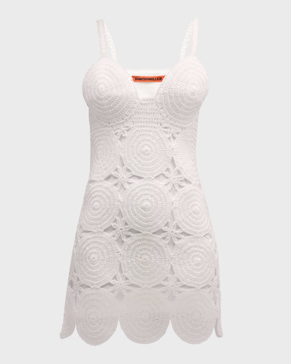 Beep Beep Crochet Mini Dress
