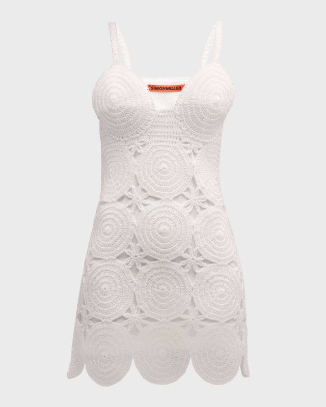 Beep Beep Crochet Mini Dress
