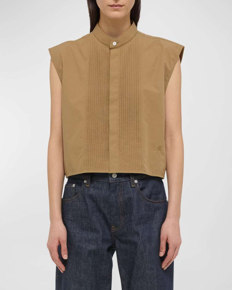 Sleeveless Tuxedo Bib