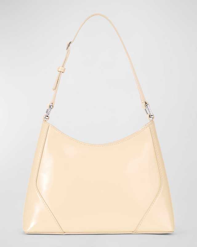 Linda Zip Leather Shoulder Bag