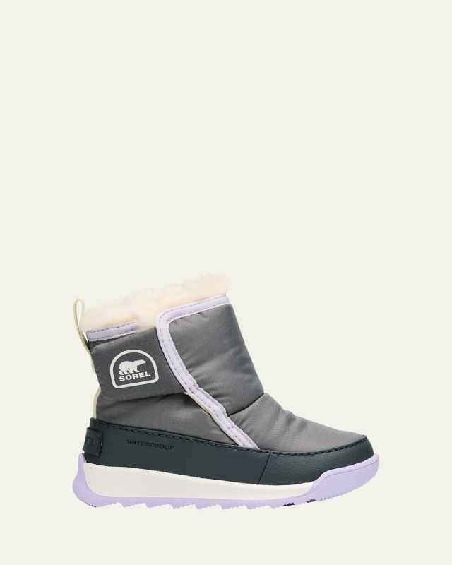 Kid's Whitney II Waterproof Nylon Booties, Kids