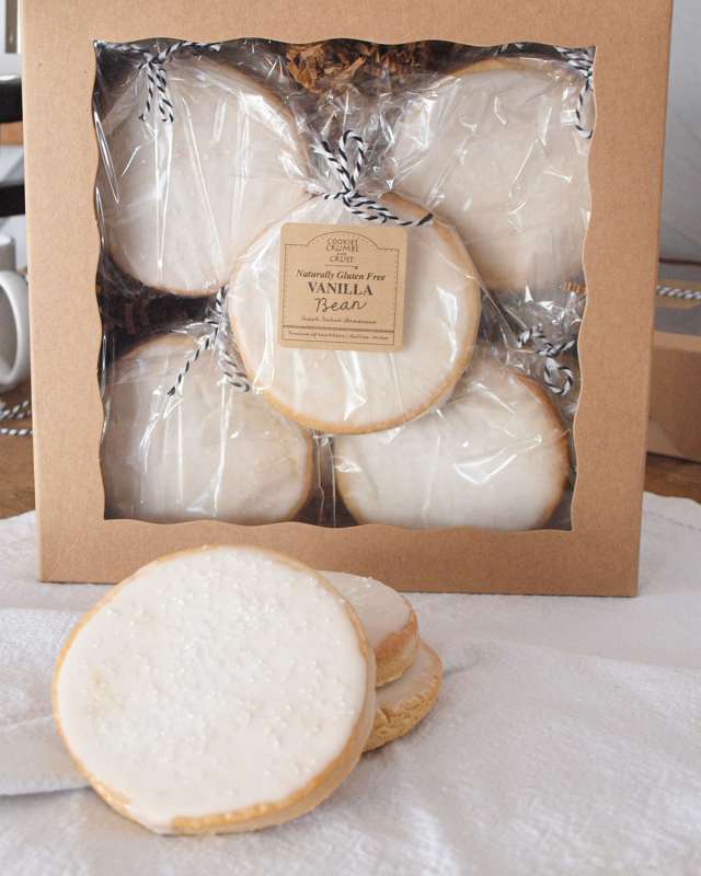 Naturally Gluten Free Vanilla Bean Cookies