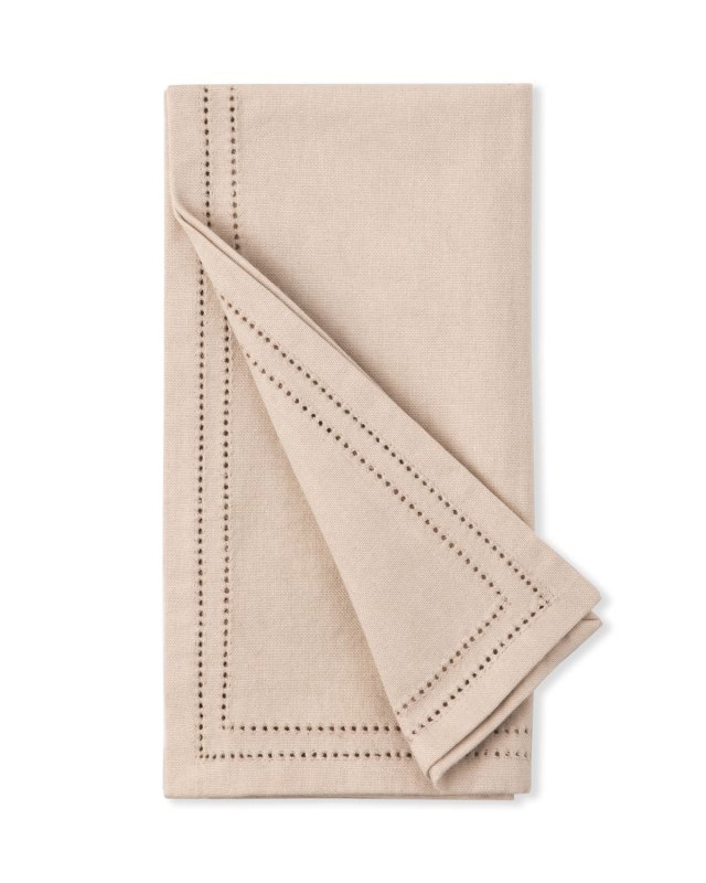 4-Pack Betty Cotton Napkins, Sand