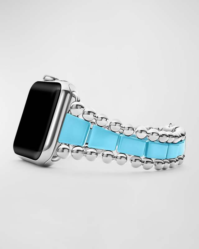 Smart Caviar White Apple Watch Bracelet, 42mm-49
