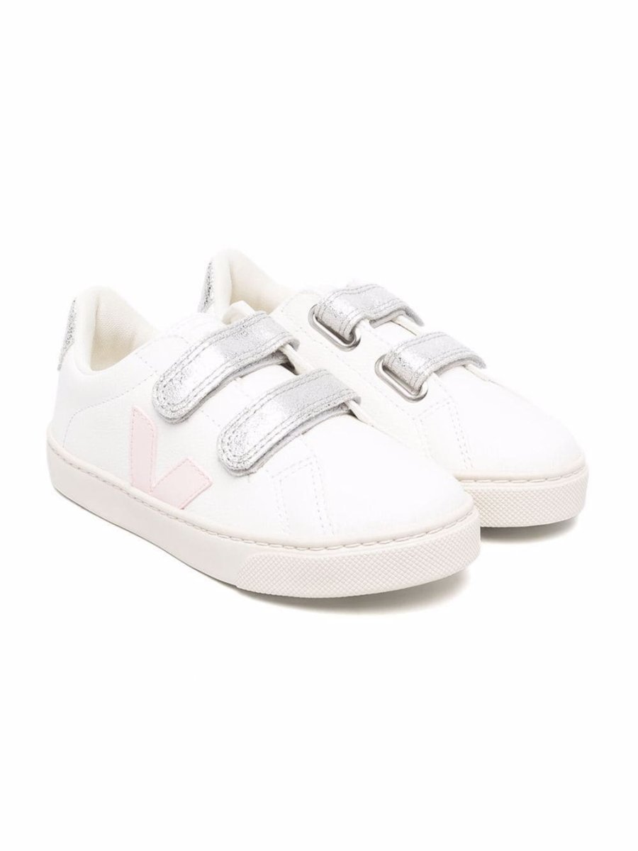 touch-strap low-top trainers