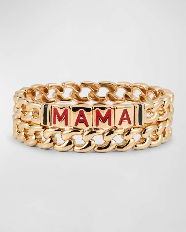 The Mama Link Duo Bracelets, Set of 2