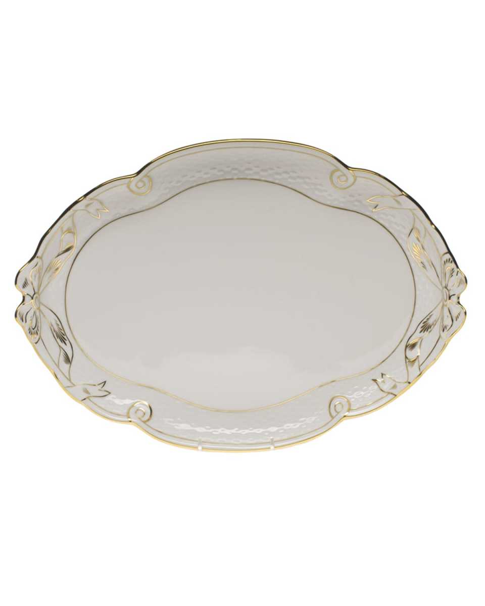 Golden Edge Ribbon Tray