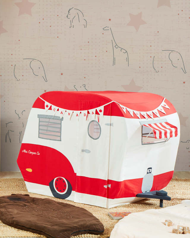 Red Mini Camper Play Home