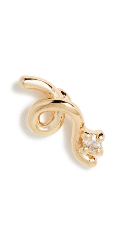 Bea Bongiasca Mini Loop Earring Gold