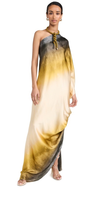 Silvia Tcherassi Inu Tunic Amber Watercolor