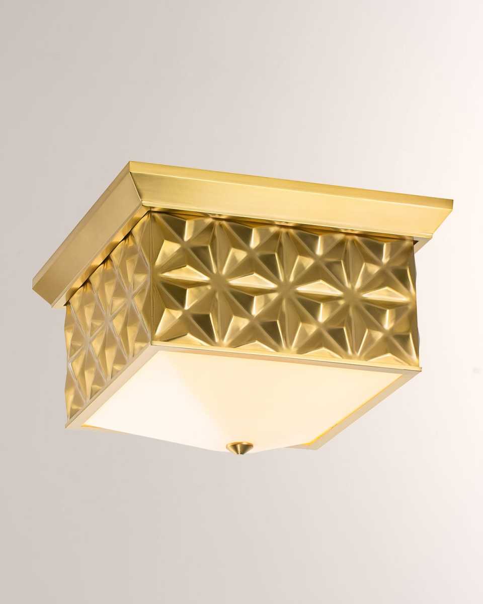 Alpha Square Flush Mount