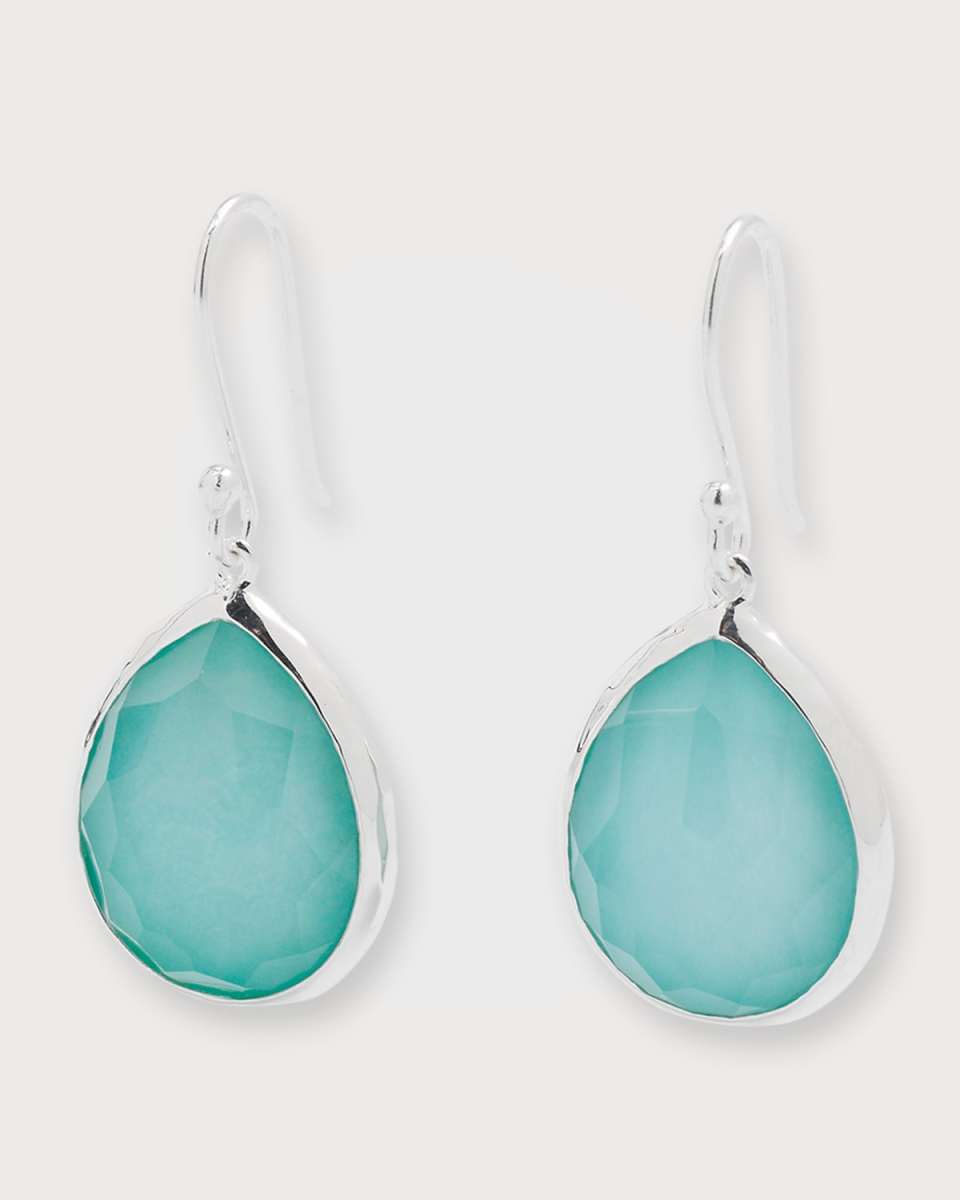 Small Teardrop Earrings in Sterling Silver
