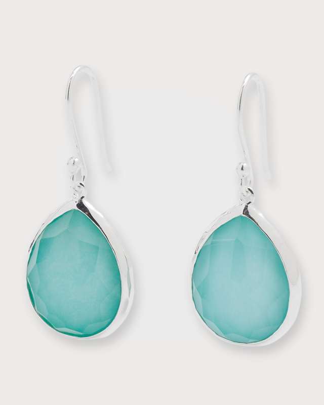 Small Teardrop Earrings in Sterling Silver