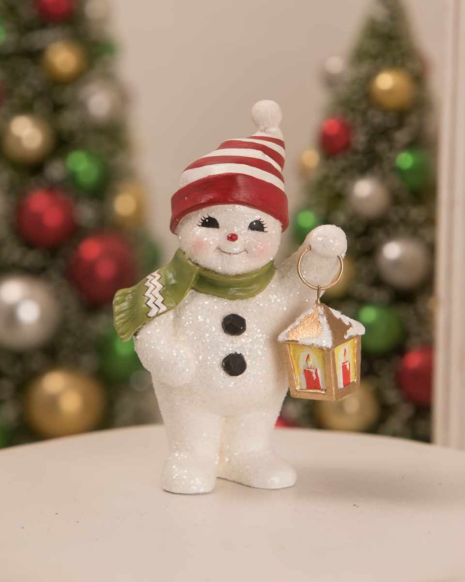 Lighting The Way Snowman