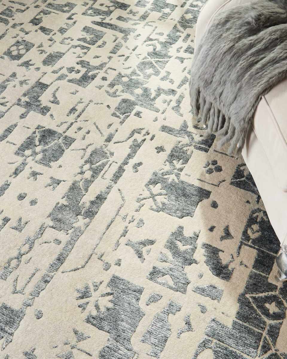 Kensley Hand-Loomed Rug, 6' x 8'
