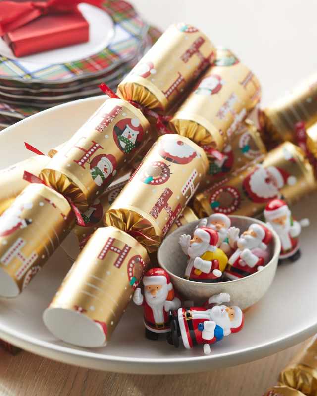 Racing Ho Ho Ho Santa Crackers, Set of 6