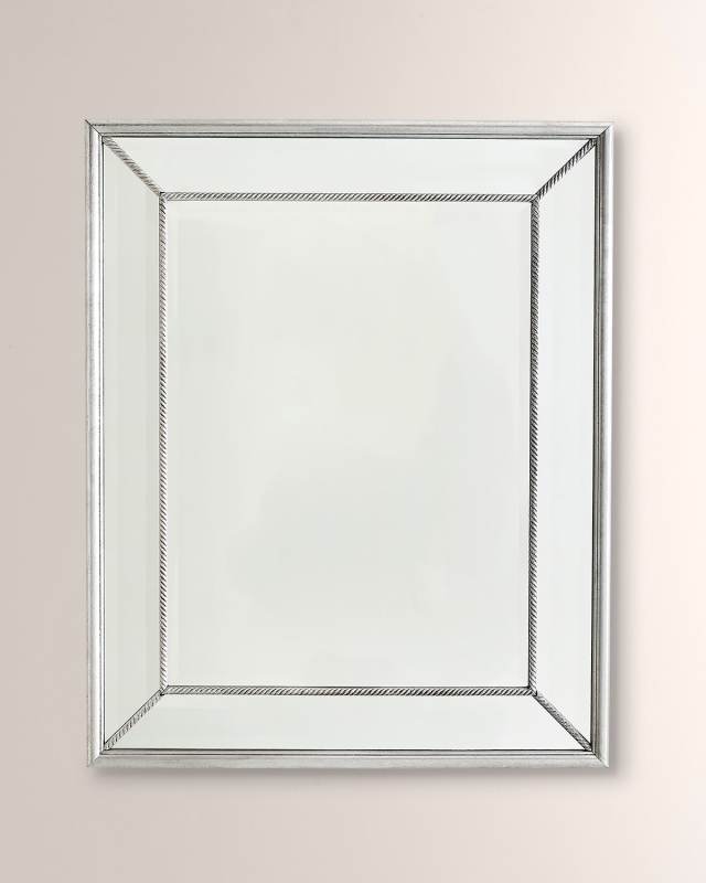 Vermeil Rope Mirror - Silver