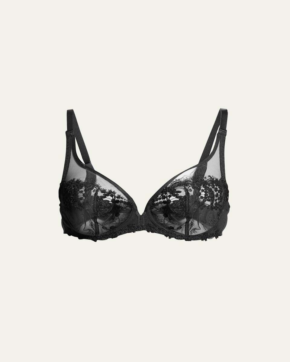 Wish Sheer Plunge Bra