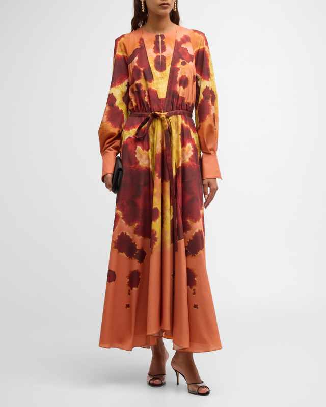 Peirene Dyed Maxi Dress