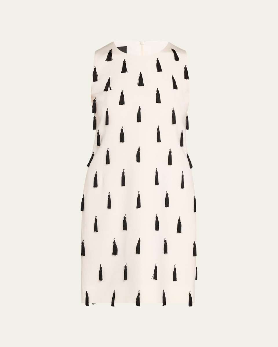 Tassel Sheath Mini Dress