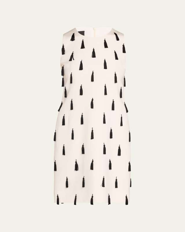 Tassel Sheath Mini Dress