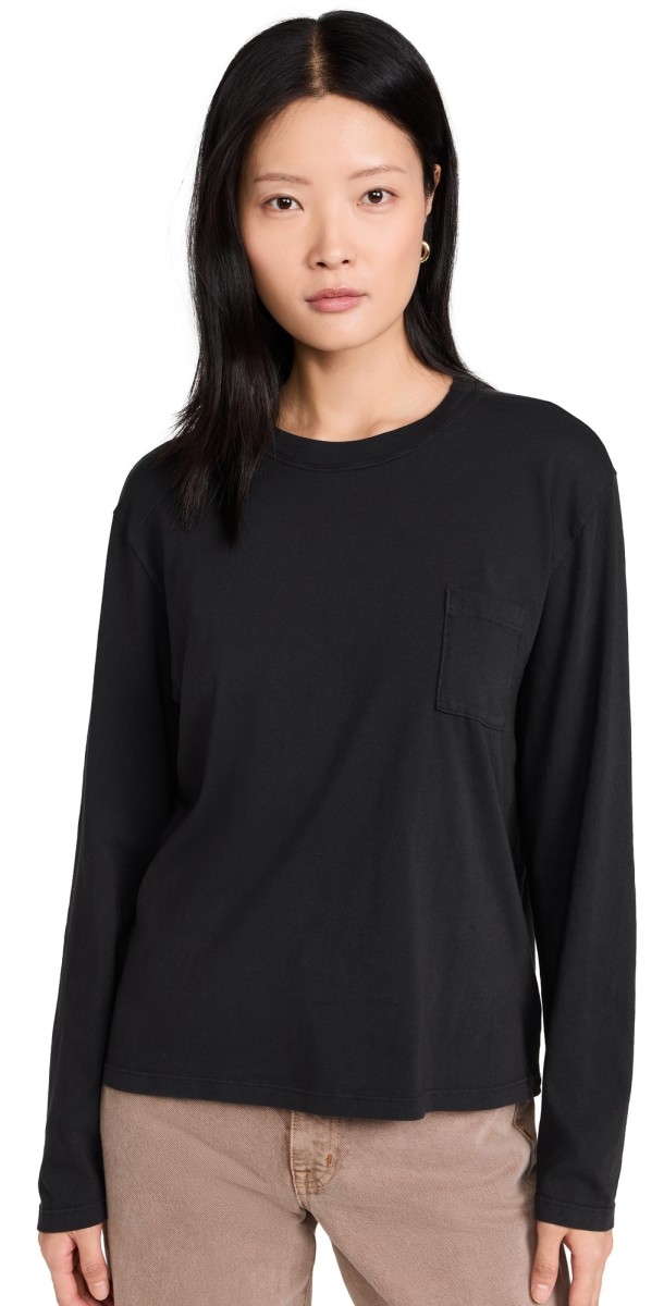 ASKK NY Pocket Tee Stone Black