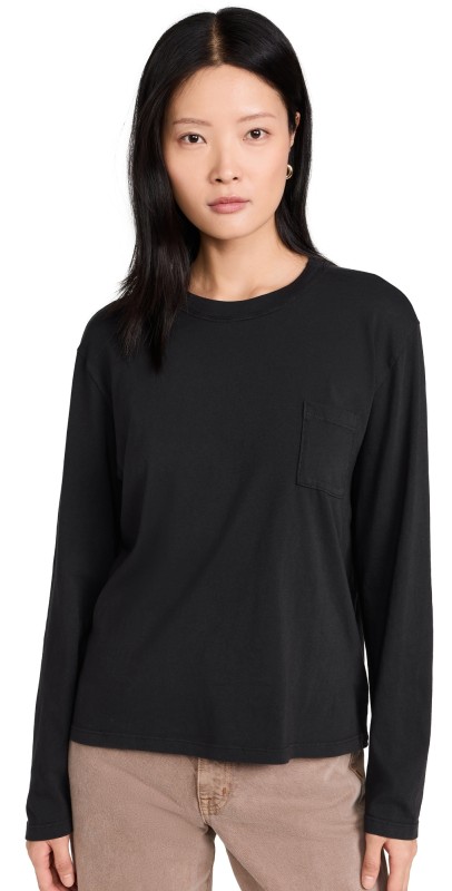 ASKK NY Pocket Tee Stone Black