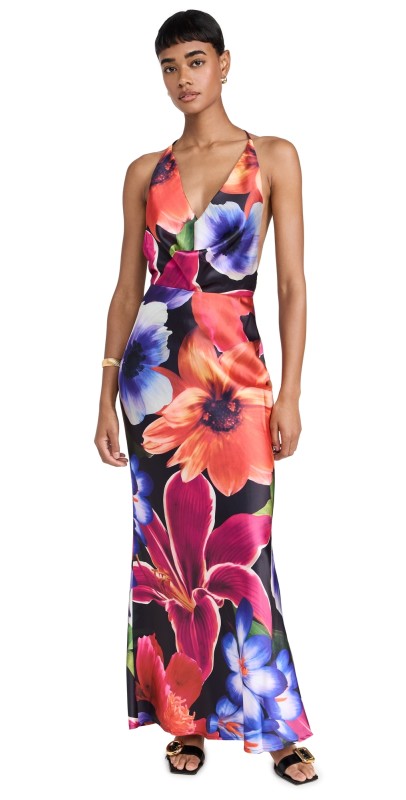 Runaway the Label Posey Maxi Dress Maeve Print