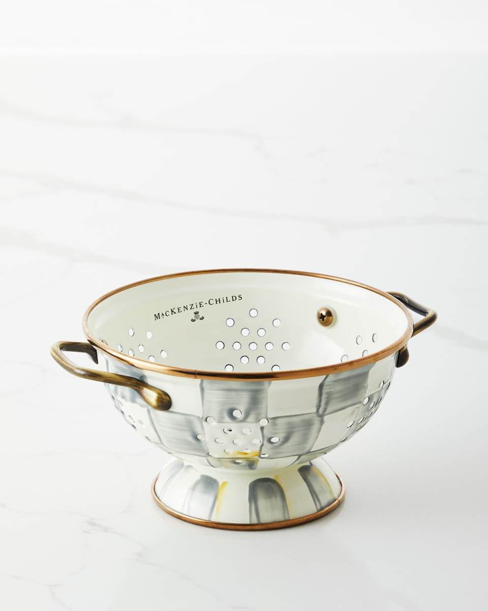 Sterling Check Small Colander
