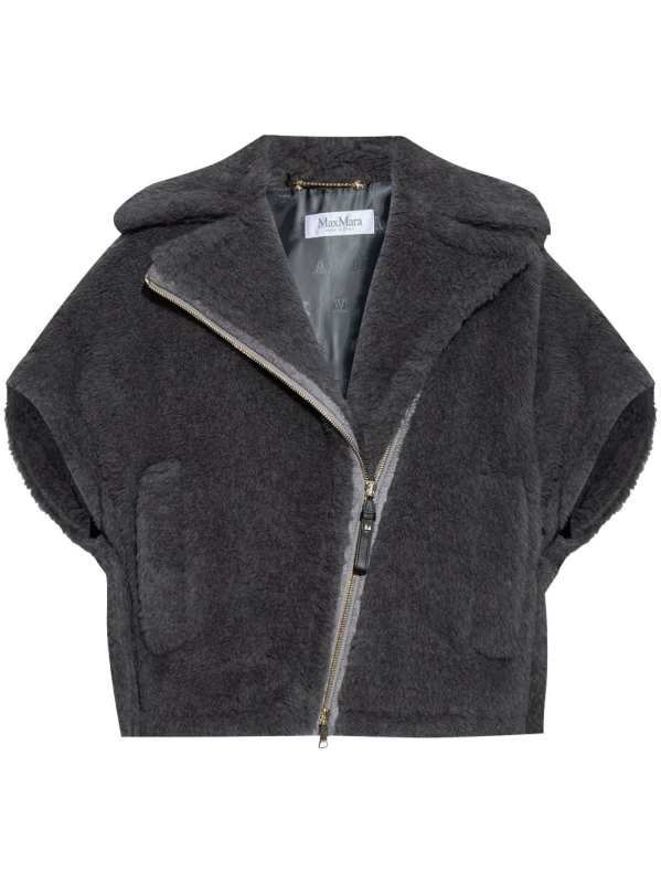 zip-fastening cape