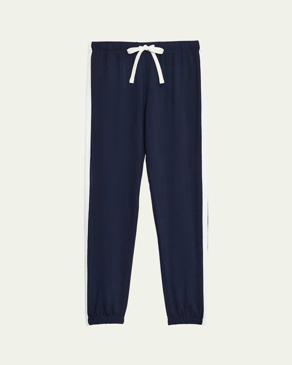Sonia Side Stripe Fleece Sweatpants